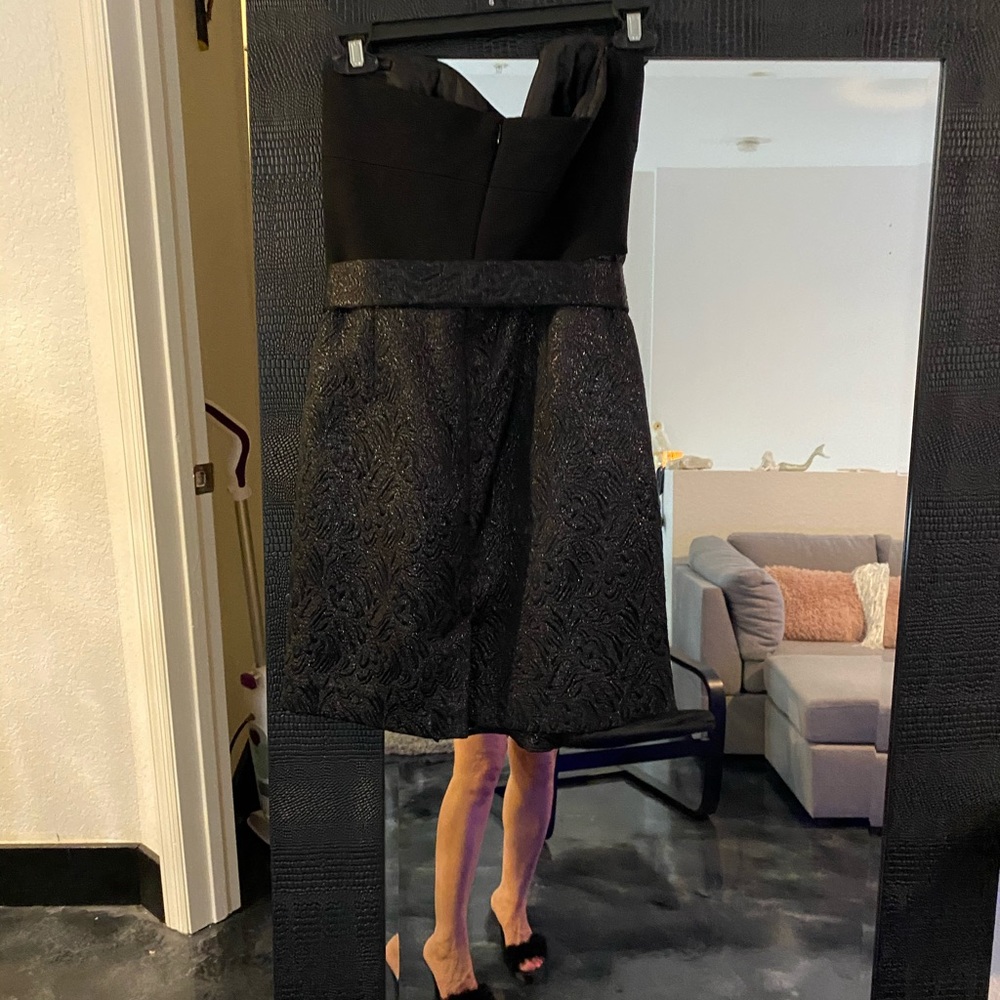 Cynthia Steffe party dress black and silver